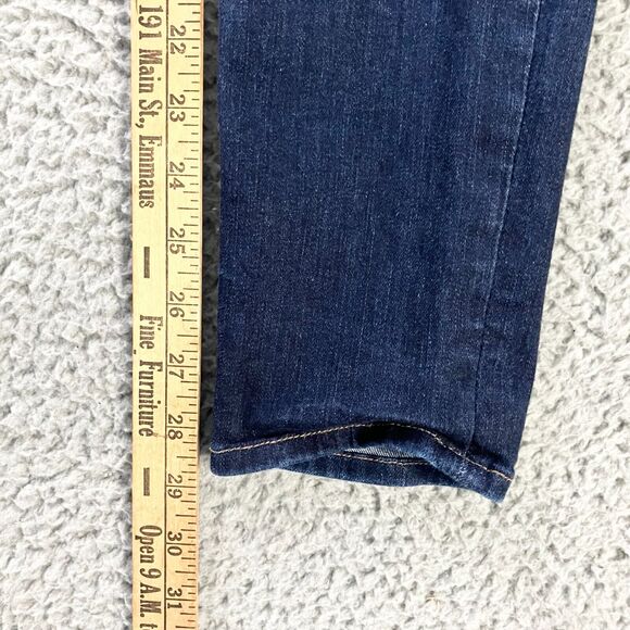 Miss Me Jeans Womens 27 Blue DK Rinse Denim Straight Leg Made In USA Casual - Picture 5 of 7